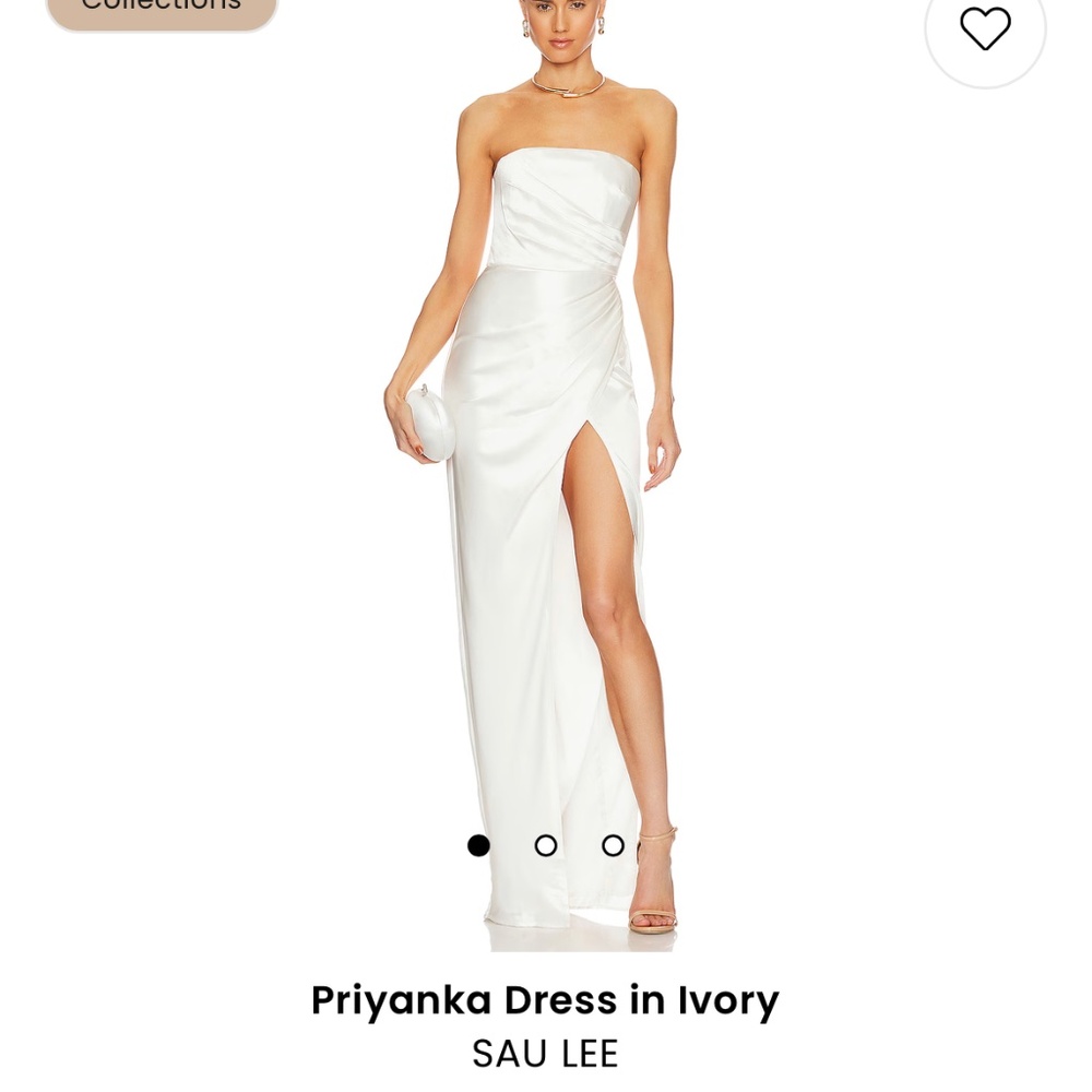 Priyanka Sau Lee White dress size 2